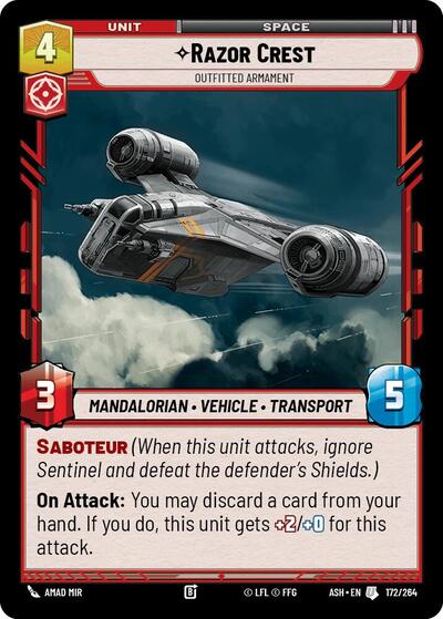 Razor Crest - Outfitted Armament - Ashes of the Empire Star Wars spoiler