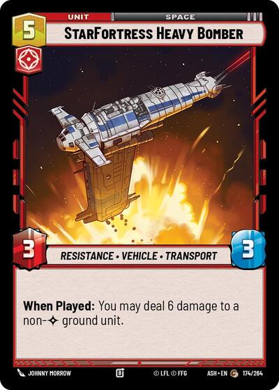 StarFortress Heavy Bomber - Ashes of the Empire Star Wars spoiler