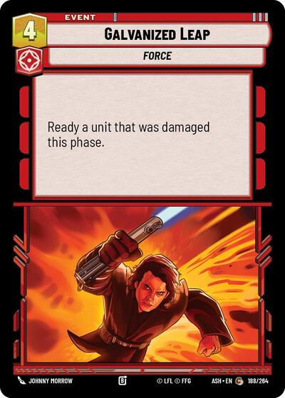 Galvanized Leap - Ashes of the Empire Star Wars spoiler