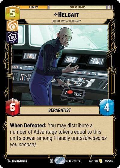 Helgait - Dooku Was a Visionary - Ashes of the Empire Star Wars spoiler