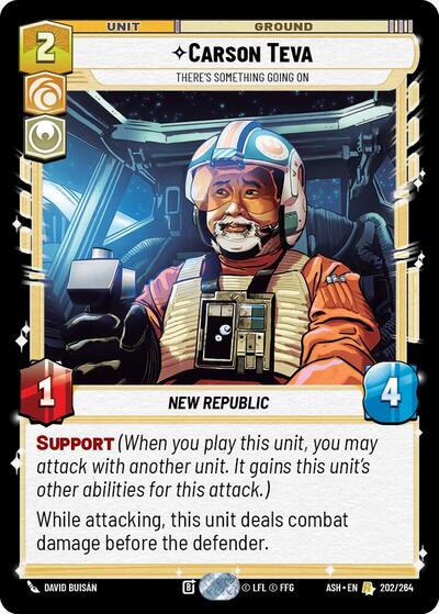 Carson Teva - There's Something Going On - Ashes of the Empire Star Wars spoiler