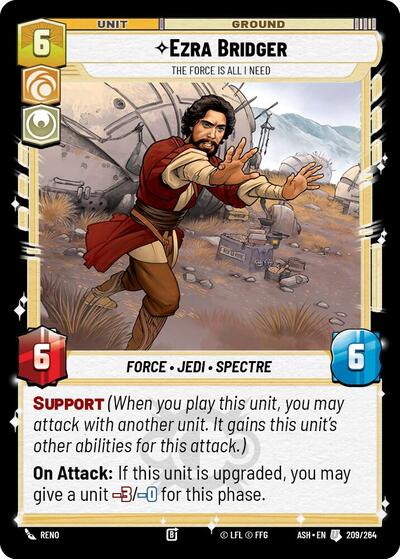 Ezra Bridger - The Force is All I Need - Ashes of the Empire Star Wars spoiler