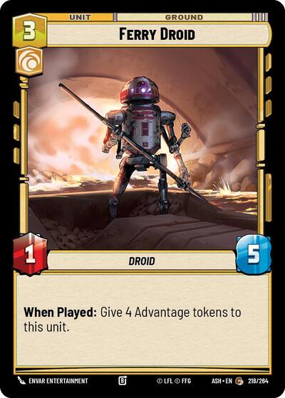 Ferry Droid - Ashes of the Empire Star Wars spoiler