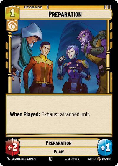 Preparation - Ashes of the Empire Star Wars spoiler