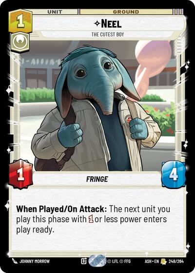 Neel - The Cutest Boy - Ashes of the Empire Star Wars spoiler