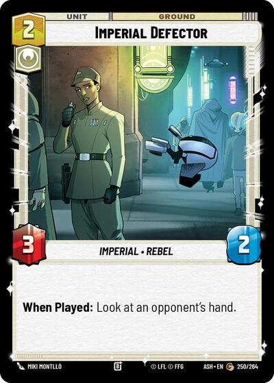 Imperial Defector - Ashes of the Empire Star Wars spoiler