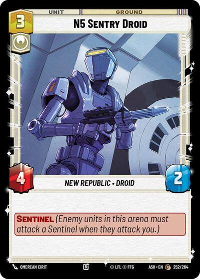 N5 Sentry Droid - Ashes of the Empire Star Wars spoiler