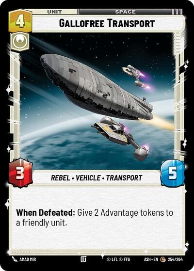 Gallofree Transport - Ashes of the Empire Star Wars spoiler
