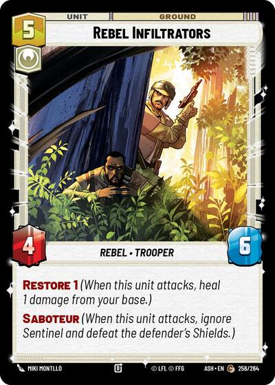Rebel Infiltrators - Ashes of the Empire Star Wars spoiler