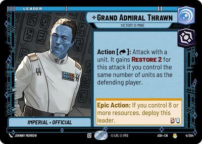 Grand Admiral Thrawn - Victory is Mine - Ashes of the Empire Star Wars spoiler