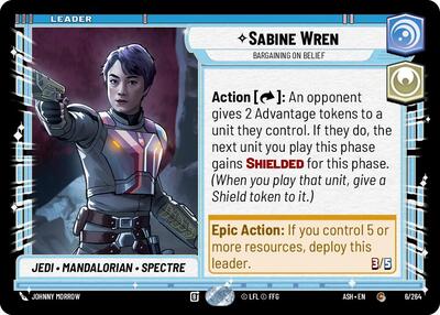 Sabine Wren - Bargaining on Belief - Ashes of the Empire Star Wars spoiler