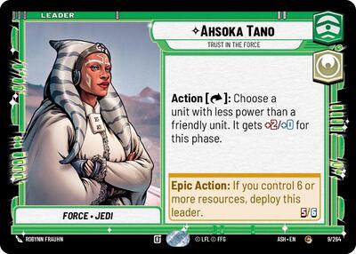Ahsoka Tano - Trust in the Force - Ashes of the Empire Star Wars spoiler