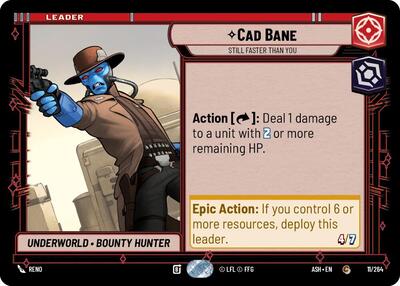 Cad Bane - Still Faster Than You - Ashes of the Empire Star Wars spoiler