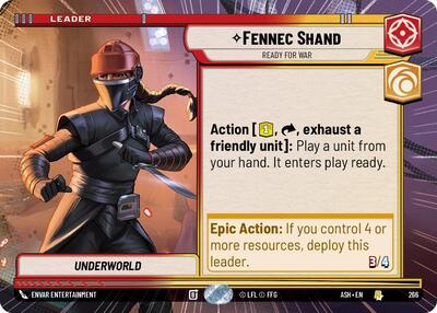 Fennec Shand - Ready for War (Hyperspace) - Ashes of the Empire Star Wars spoiler