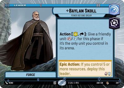 Baylan Skoll - Power Beyond Dream (Hyperspace) - Ashes of the Empire Star Wars spoiler