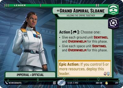 Grand Admiral Sloane - Holding the Empire Together (Hyperspace) - Ashes of the Empire Star Wars spoiler