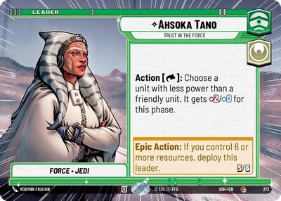 Ahsoka Tano - Trust in the Force (Hyperspace) - Ashes of the Empire Star Wars spoiler