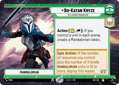 Bo-Katan Kryze - Reclaiming Mandalore (Hyperspace) - Ashes of the Empire Star Wars spoiler