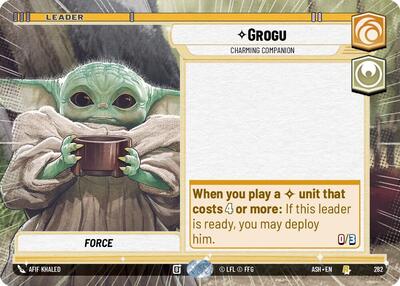 Grogu - Charming Companion (Hyperspace) - Ashes of the Empire Star Wars spoiler