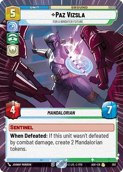 Paz Vizsla - For a Brighter Future (Hyperspace) - Ashes of the Empire Star Wars spoiler