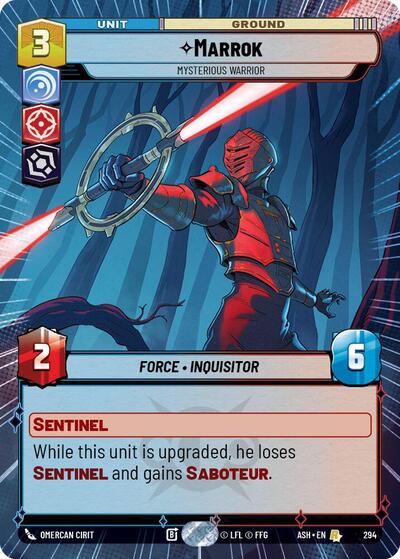 Marrok - Mysterious Warrior (Hyperspace) - Ashes of the Empire Star Wars spoiler
