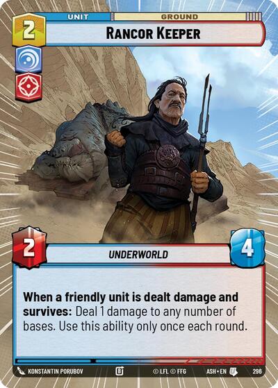 Rancor Keeper (Hyperspace) - Ashes of the Empire Star Wars spoiler