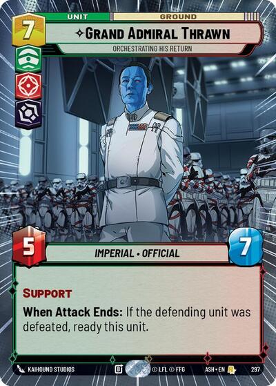 Grand Admiral Thrawn - Orchestrating His Return (Hyperspace) - Ashes of the Empire Star Wars spoiler