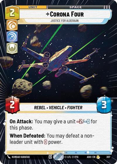 Corona Four - Justice for Alderaan (Hyperspace) - Ashes of the Empire Star Wars spoiler