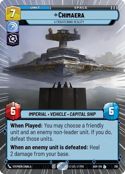 Chimaera - A Frightening Reality (Hyperspace) - Ashes of the Empire Star Wars spoiler