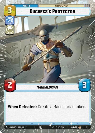 Duchess's Protector (Hyperspace) - Ashes of the Empire Star Wars spoiler