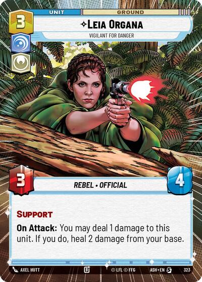 Leia Organa - Vigilant for Danger (Hyperspace) - Ashes of the Empire Star Wars spoiler