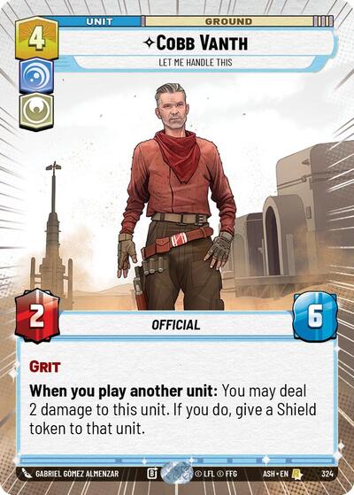 Cobb Vanth - Let Me Handle This (Hyperspace) - Ashes of the Empire Star Wars spoiler