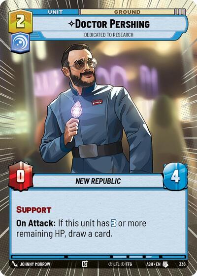 Doctor Pershing - Dedicated to Research (Hyperspace) - Ashes of the Empire Star Wars spoiler