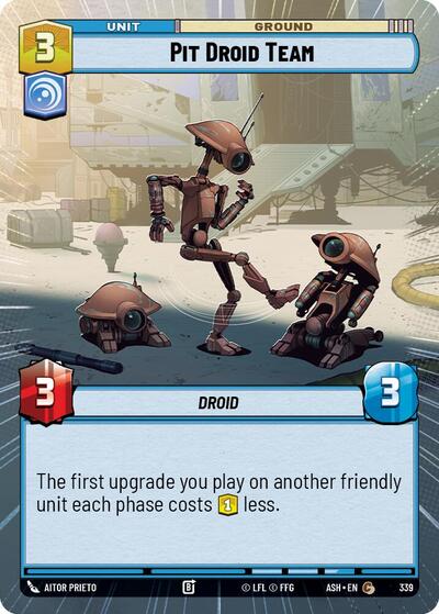 Pit Droid Team (Hyperspace) - Ashes of the Empire Star Wars spoiler
