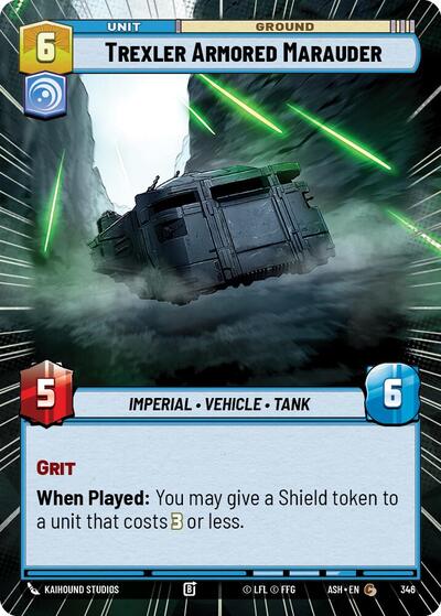 Trexler Armored Marauder (Hyperspace) - Ashes of the Empire Star Wars spoiler