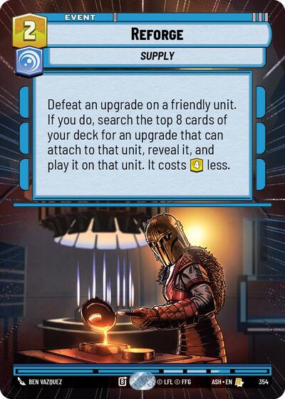 Reforge (Hyperspace) - Ashes of the Empire Star Wars spoiler