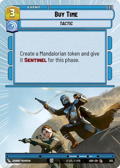 Buy Time (Hyperspace) - Ashes of the Empire Star Wars spoiler