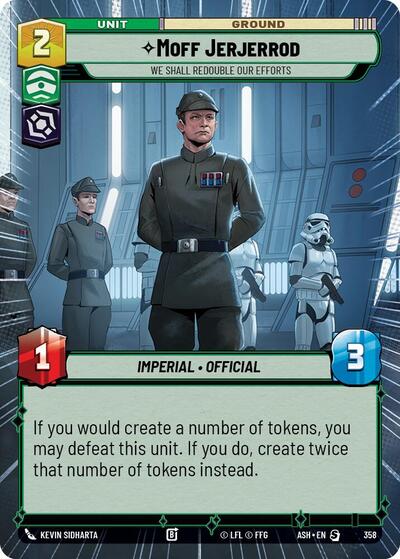Moff Jerjerrod - We Shall Redouble Our Efforts (Hyperspace) - Ashes of the Empire Star Wars spoiler