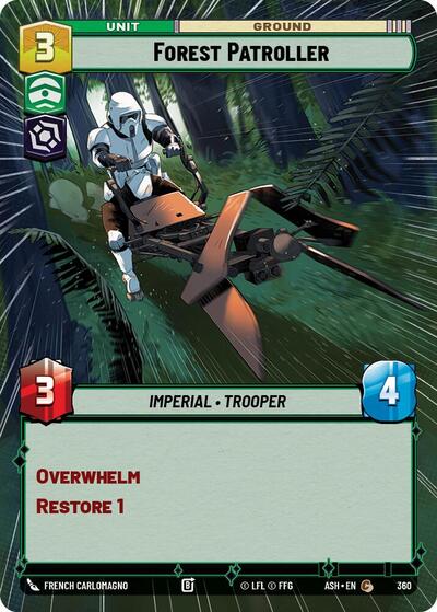 Forest Patroller (Hyperspace) - Ashes of the Empire Star Wars spoiler