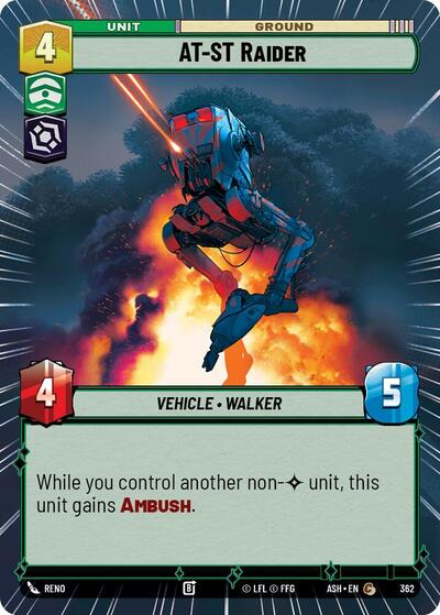 AT-ST Raider (Hyperspace) - Ashes of the Empire Star Wars spoiler
