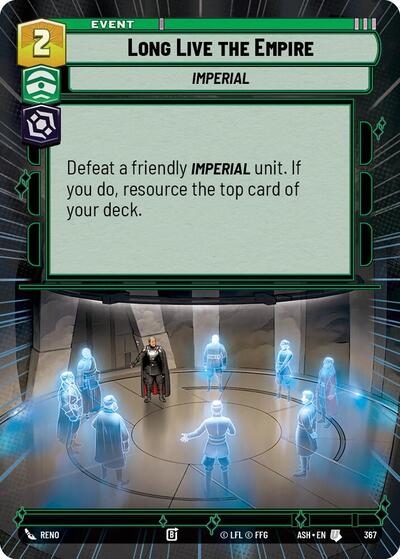 Long Live the Empire (Hyperspace) - Ashes of the Empire Star Wars spoiler