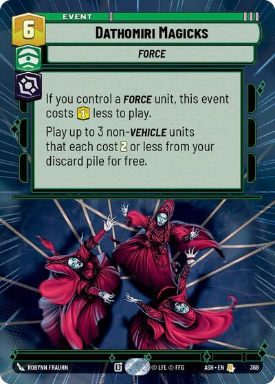 Dathomiri Magicks (Hyperspace) - Ashes of the Empire Star Wars spoiler