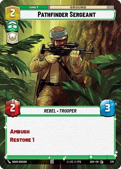 Pathfinder Sergeant (Hyperspace) - Ashes of the Empire Star Wars spoiler