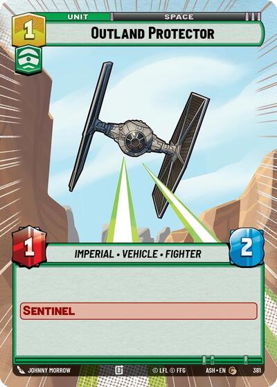 Outland Protector (Hyperspace) - Ashes of the Empire Star Wars spoiler