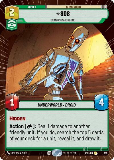 8D8 - Daimyo's Majordomo (Hyperspace) - Ashes of the Empire Star Wars spoiler