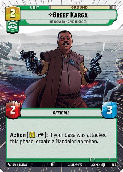 Greef Karga - Introductions are in Order (Hyperspace) - Ashes of the Empire Star Wars spoiler