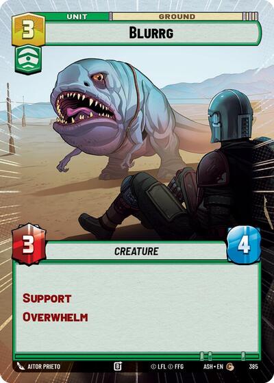 Blurrg (Hyperspace) - Ashes of the Empire Star Wars spoiler