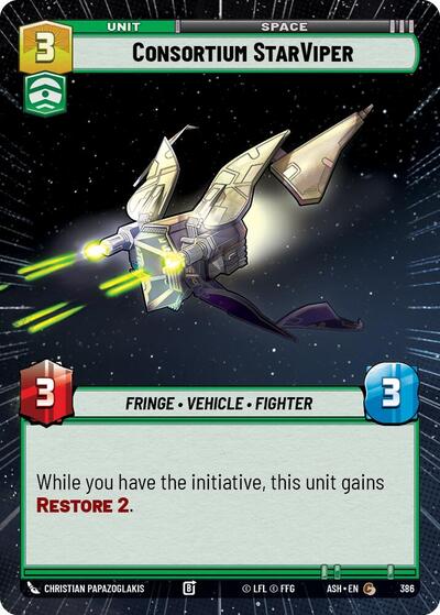 Consortium StarViper (Hyperspace) - Ashes of the Empire Star Wars spoiler