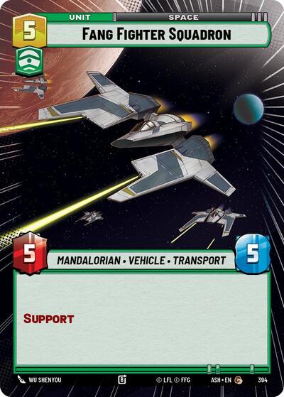 Fang Fighter Squadron (Hyperspace) - Ashes of the Empire Star Wars spoiler