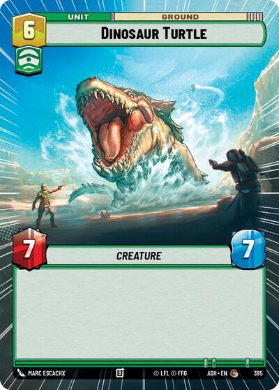 Dinosaur Turtle (Hyperspace) - Ashes of the Empire Star Wars spoiler